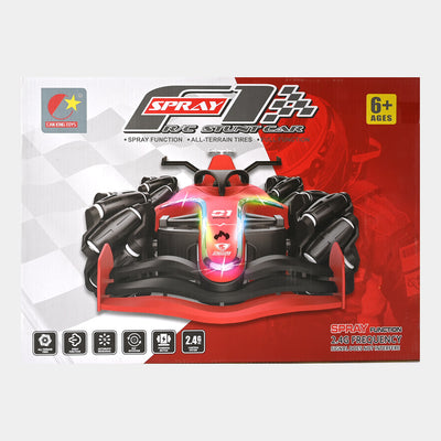 Remote Control Formula Stunt Car For Kids