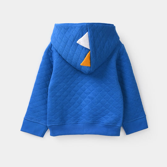 Infant Boys Quilted Knitted Suit Dino-BLUE