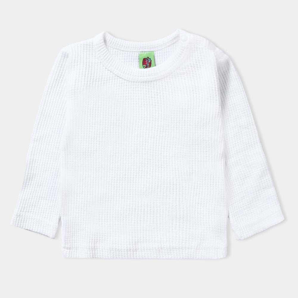 Infants Thermal Inner Wear-White