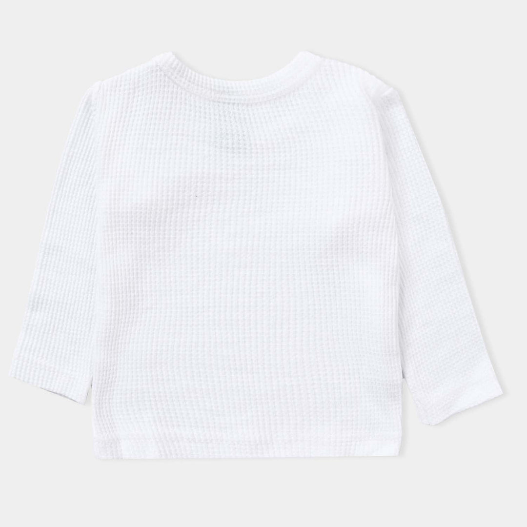 Infants Thermal Inner Wear-White