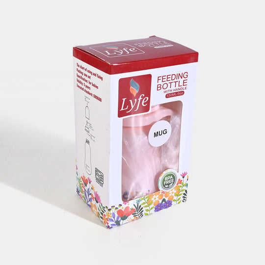 Lyfe Baby Plastic Feeding Mug 5Oz |150ml |Pink