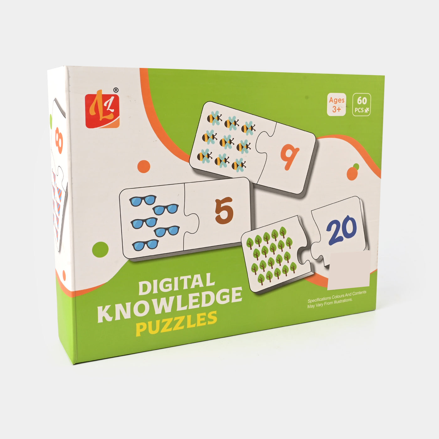 Educational Puzzle Set 60Pcs