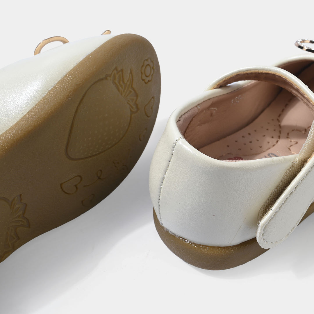 Girls Pumps 185-1-BEIGE