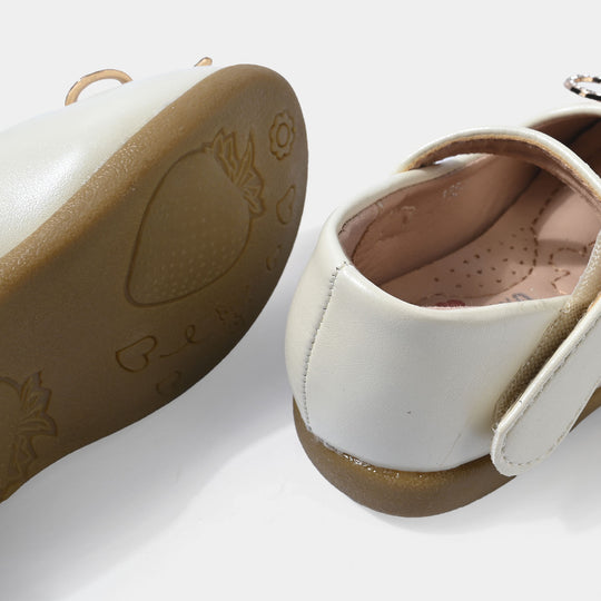 Girls Pumps 185-1-BEIGE