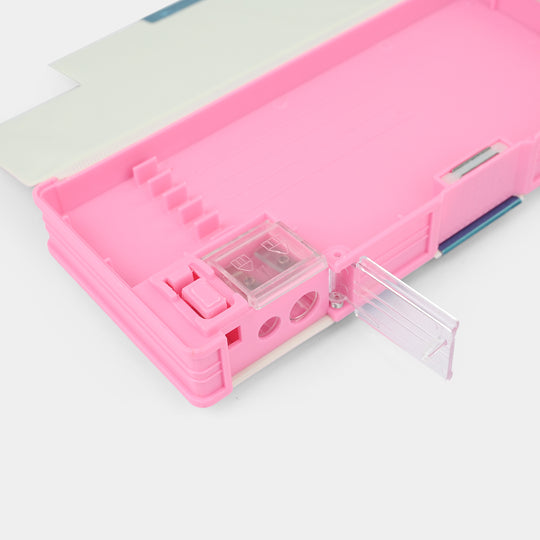 Double Sided Multi-functional Magnetic Pencil Box