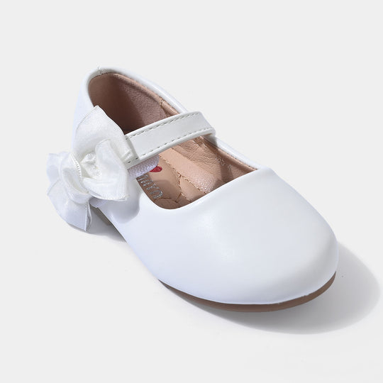 Girls Pumps 185-4-White