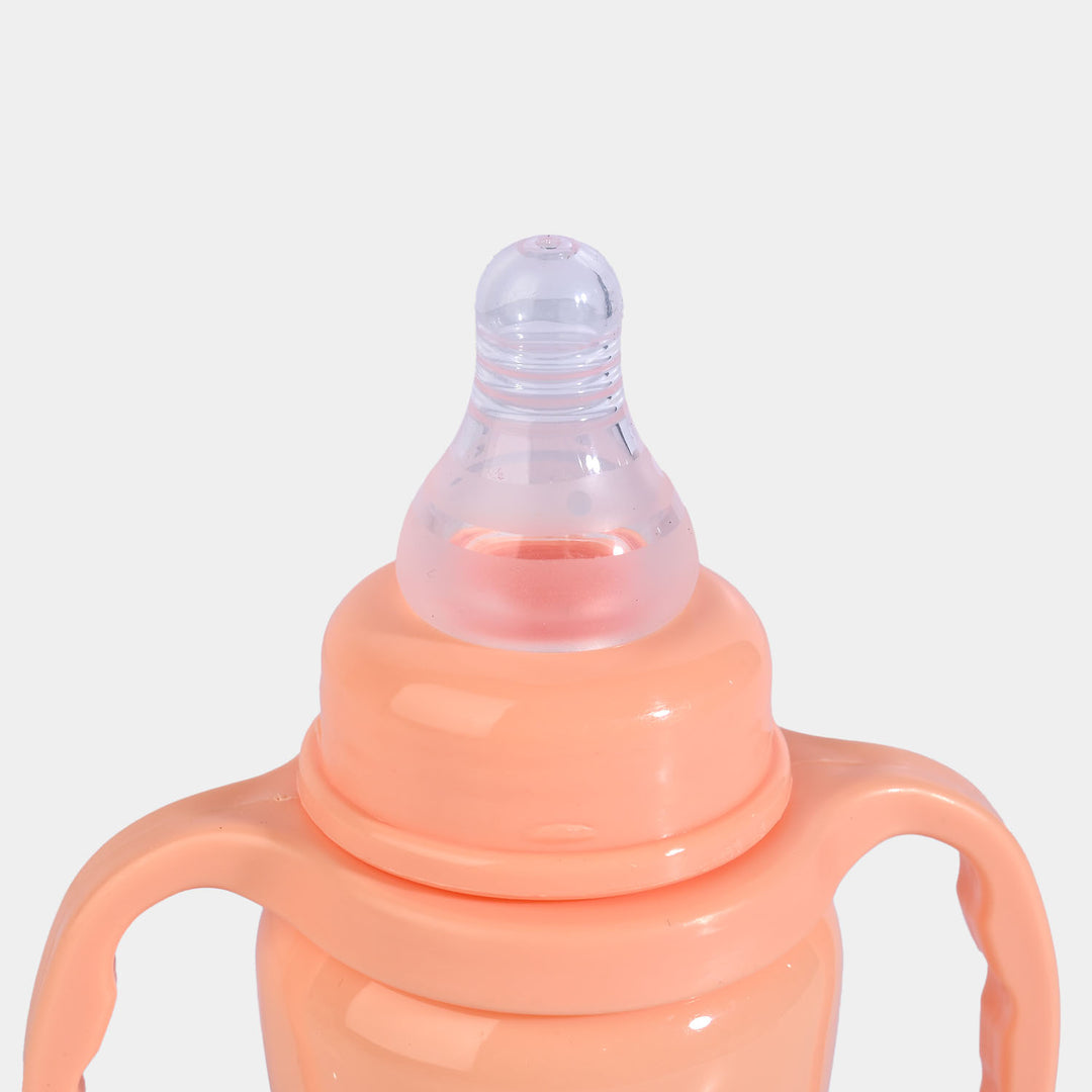 Lyfe Baby Plastic Feeding Bottle 5Oz |150ml | Basic Orange