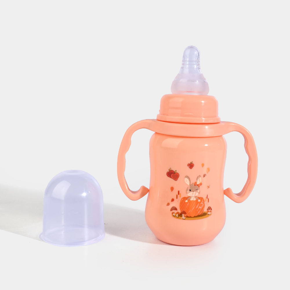 Lyfe Baby Plastic Feeding Bottle 5Oz |150ml | Basic Orange