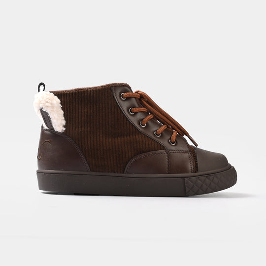 Girls Boots 30406-BROWN