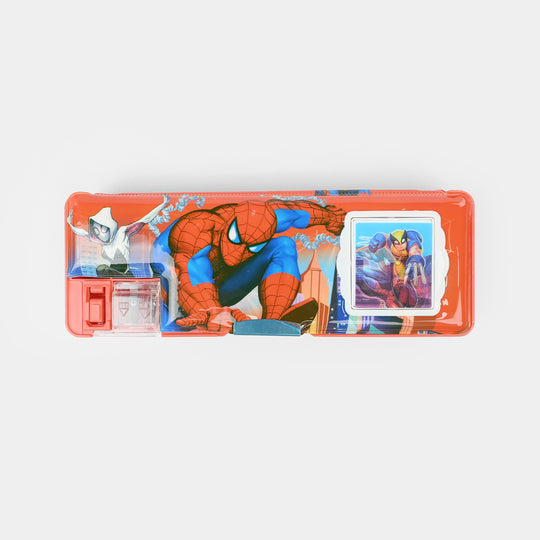 Double Sided Multi-functional Magnetic Pencil Box