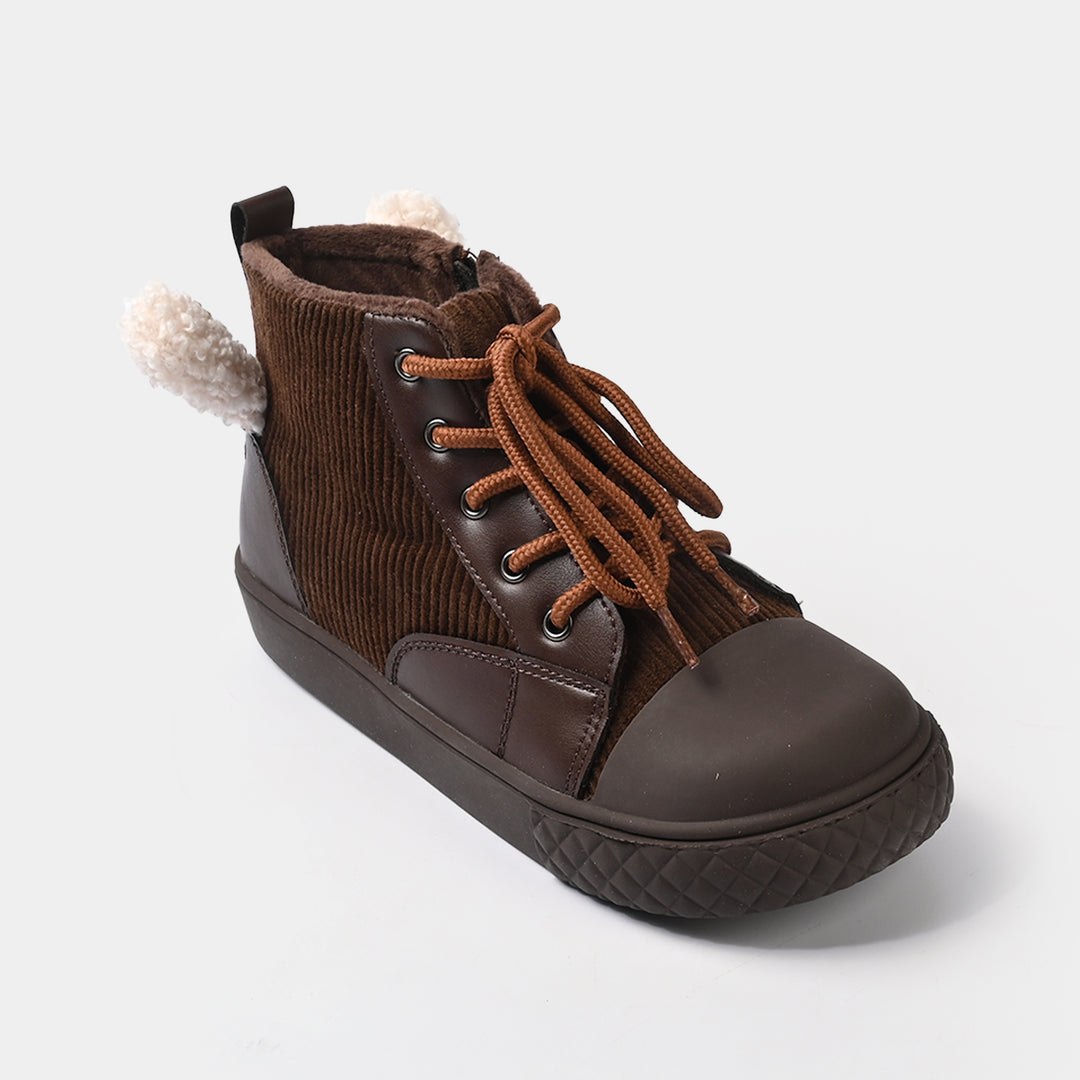 Girls Boots 30406-BROWN