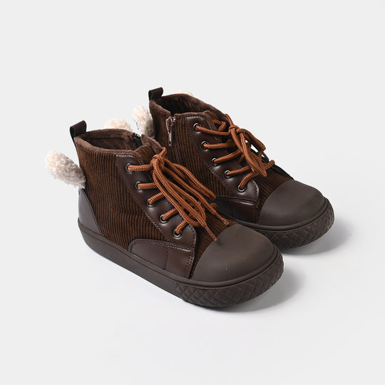 Girls Boots 30406-BROWN