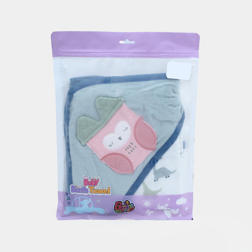 Soft Terry Baby Hooded Baby Towel