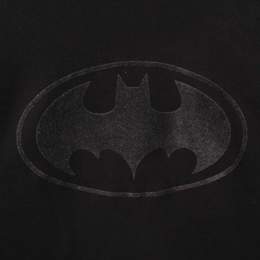 Boys Cotton Terry Sweatshirt-BLACK