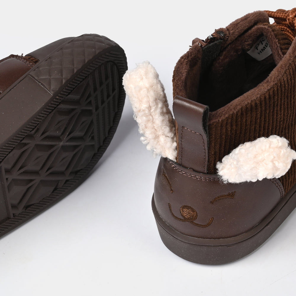 Girls Boots 30406-BROWN