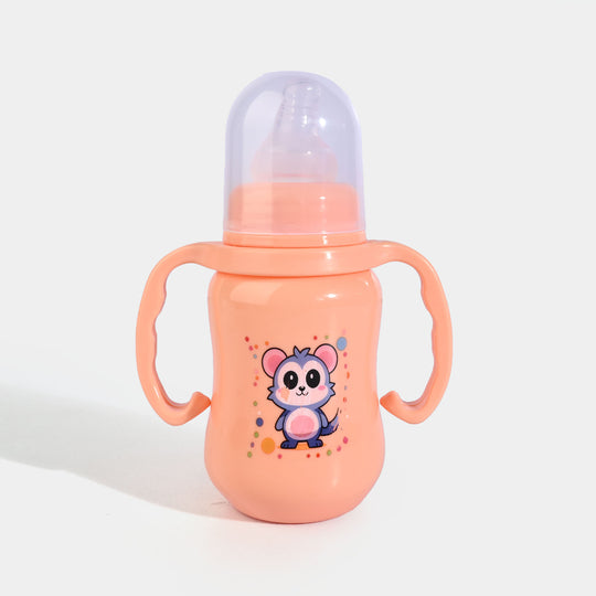 Lyfe Baby Plastic Feeding Bottle 5Oz |150ml | Basic Orange