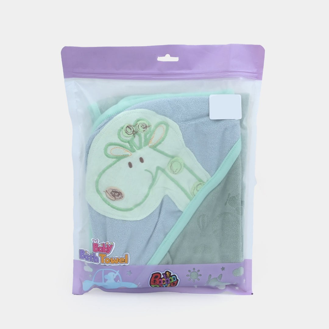 Soft Terry Baby Hooded Baby Towel