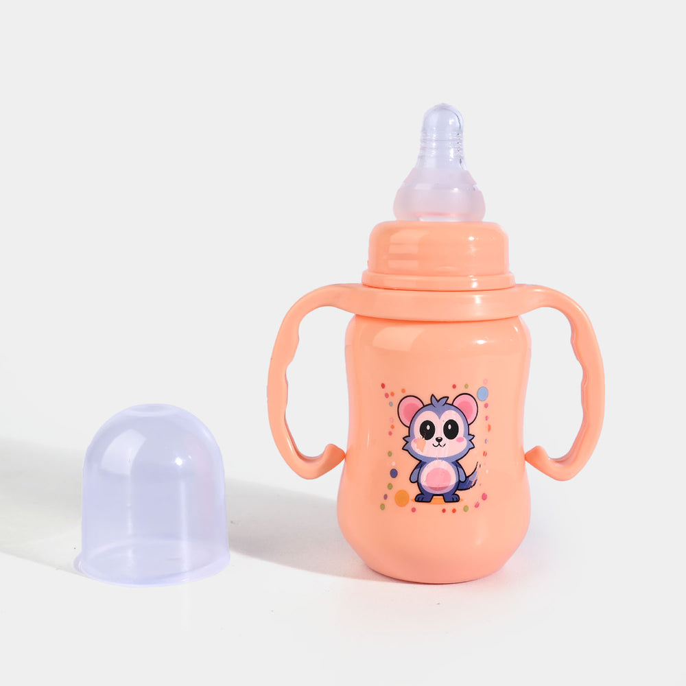 Lyfe Baby Plastic Feeding Bottle 5Oz |150ml | Basic Orange