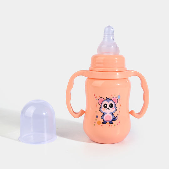 Lyfe Baby Plastic Feeding Bottle 5Oz |150ml | Basic Orange