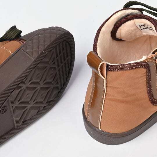 Girls Boots 30405-BROWN