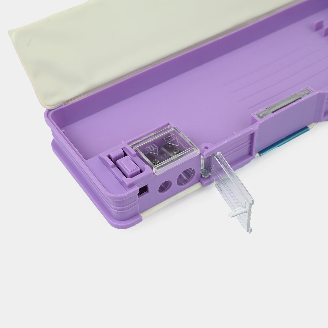 Double Sided Multi-functional Magnetic Pencil Box