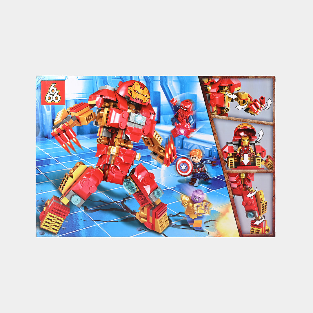 Super Action Heroes Block Set "260PCs" For Kids