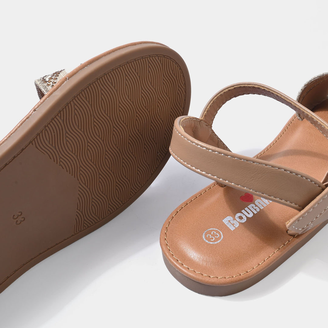 Girls Sandal 189-8-Golden