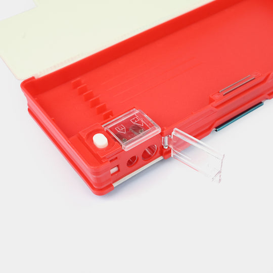 Double Sided Multi-functional Magnetic Pencil Box