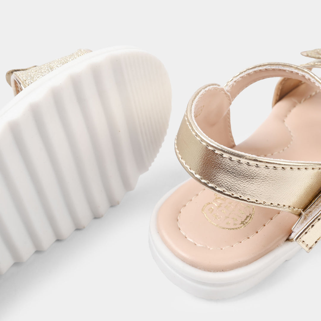 Girls Sandal BS-028-GOLDEN