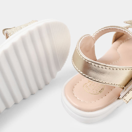 Girls Sandal BS-028-GOLDEN