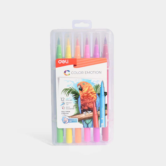 Brush Tip Felt Pen/Marker For kids - { 10304 }