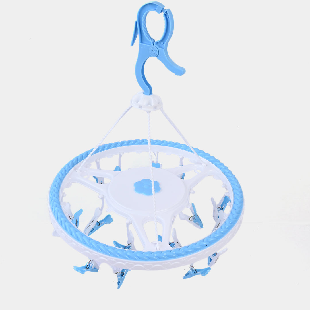 Cloth Hanger Round | Blue