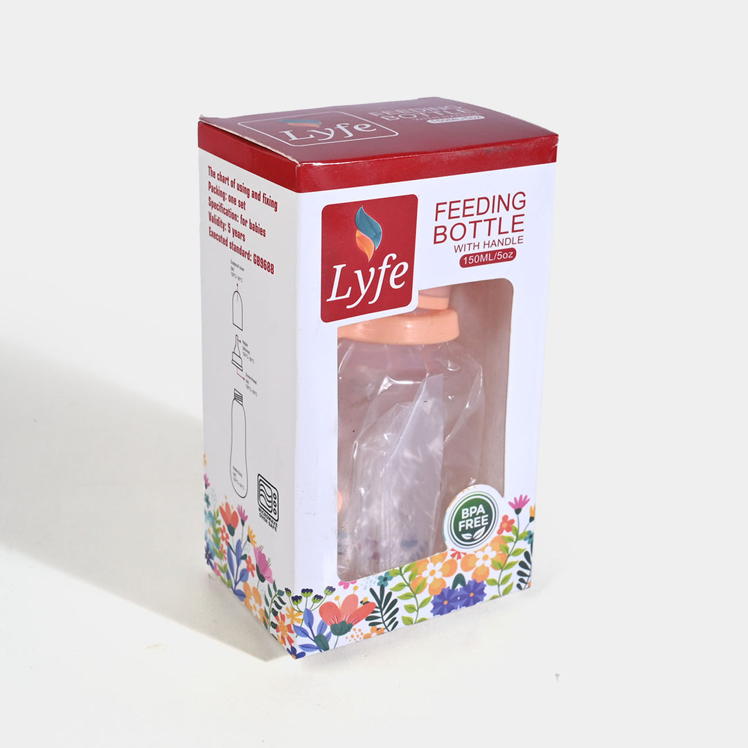 Lyfe Baby Plastic Feeding Mug 5Oz |150ml |Orange