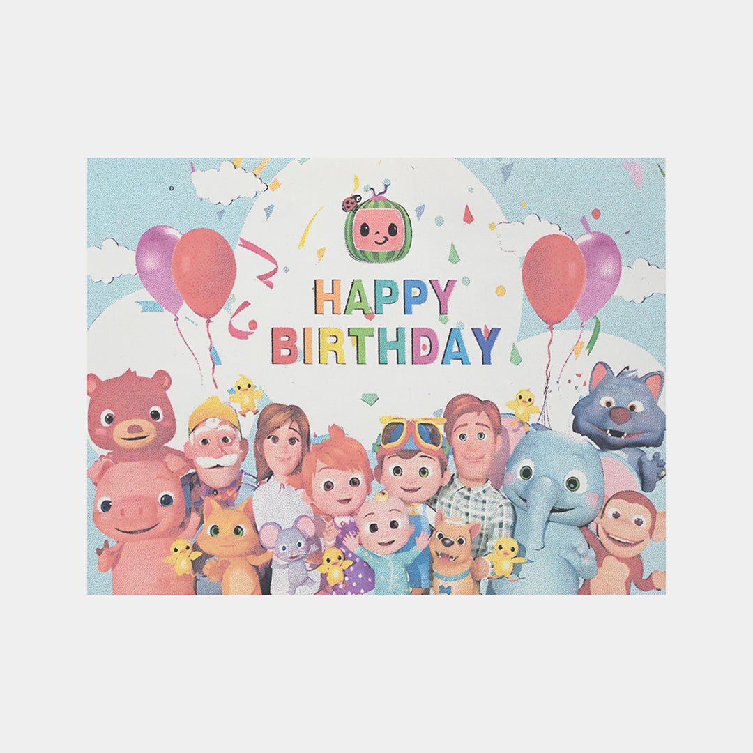 Plastic Party Table Cover