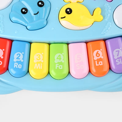 Cute Shape Piano With Light & Music For Kids