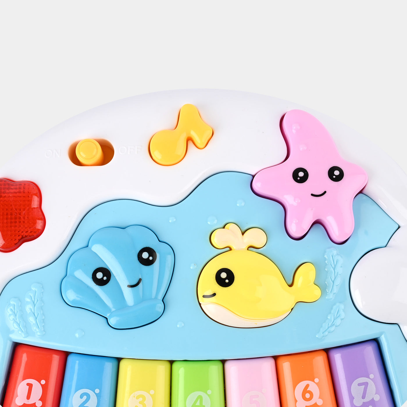 Cute Shape Piano With Light & Music For Kids