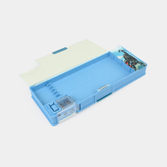 Double Sided Multi-functional Magnetic Pencil Box
