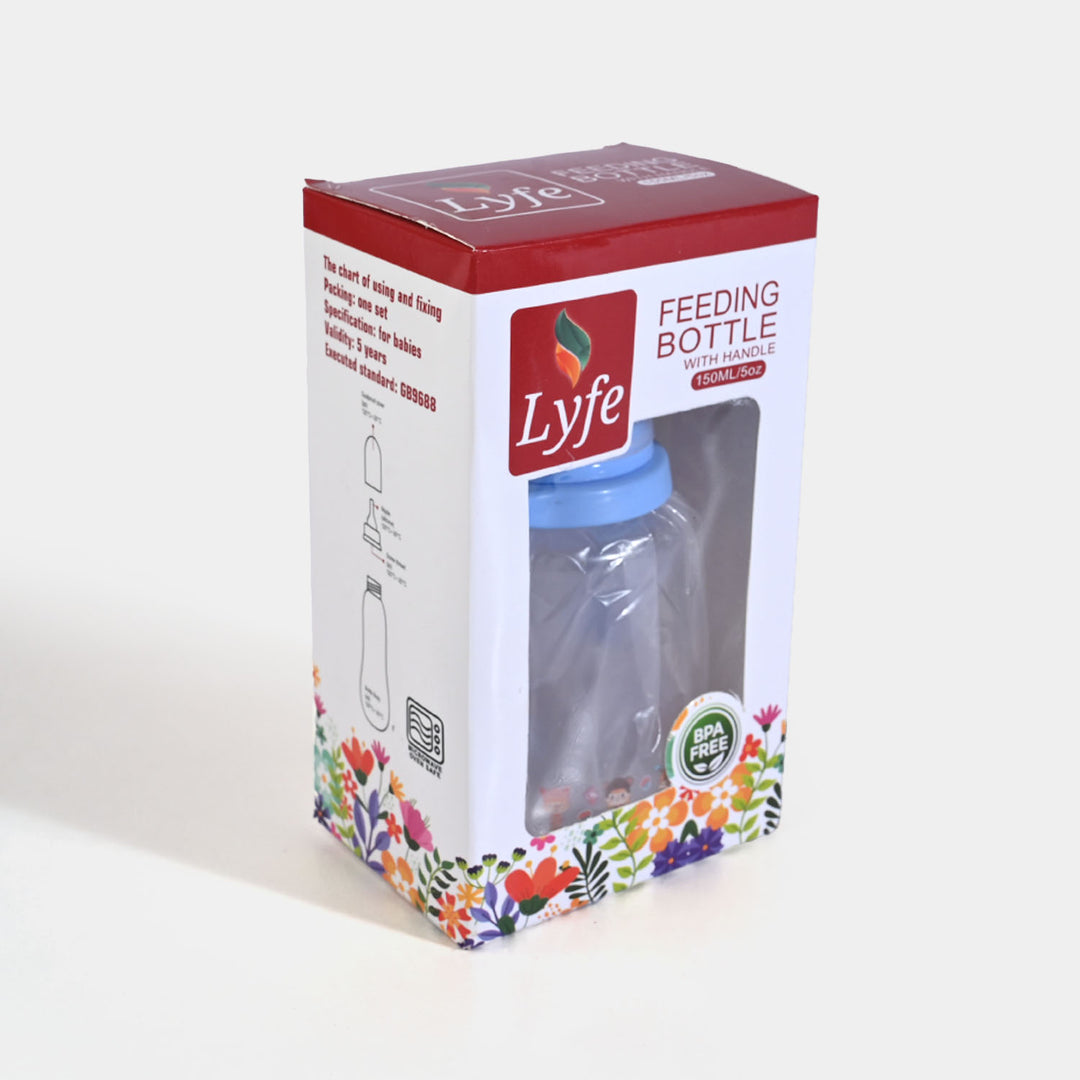 Lyfe Baby Plastic Feeding Mug 5Oz |150ml |Blue