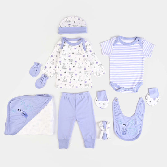 Baby Infant Starter Set 11 Pcs Duck-Purple