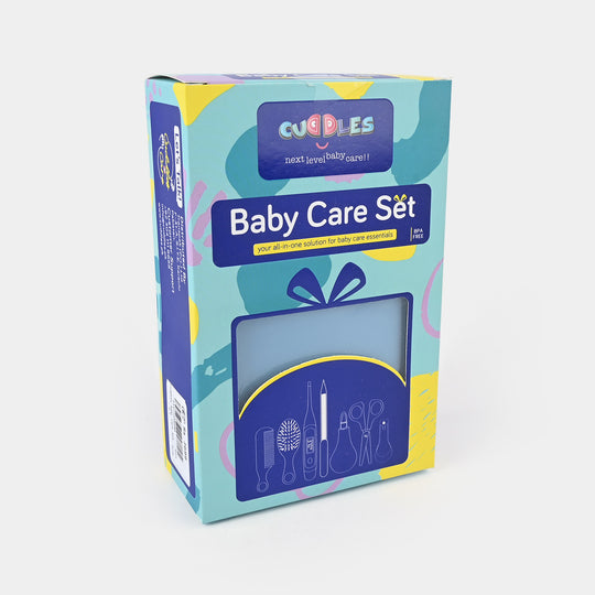 Cuddles Baby Care Set - Blue