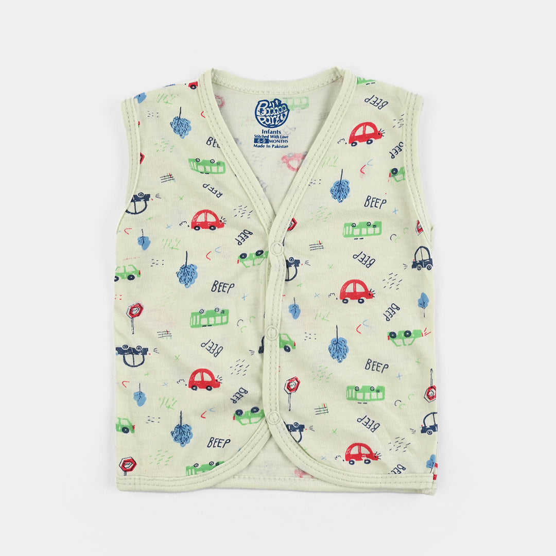Pack Of 3 Infant Baby Unisex Cotton Vest Sando Set