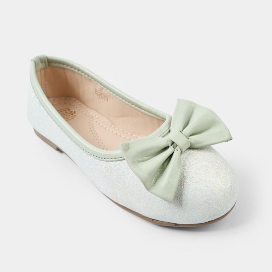 Girls Pumps BS-019-Sea Green