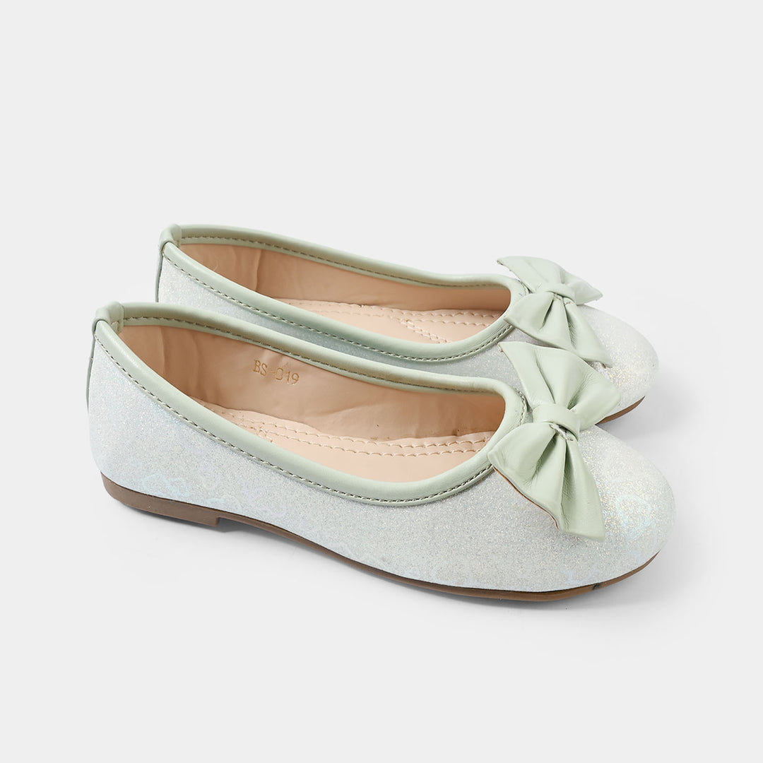 Girls Pumps BS-019-Sea Green