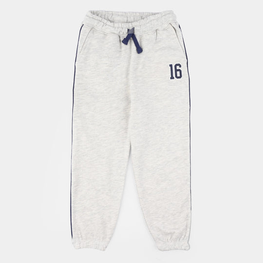 Boys Jersey/Terry Pajama No.16-H-Grey
