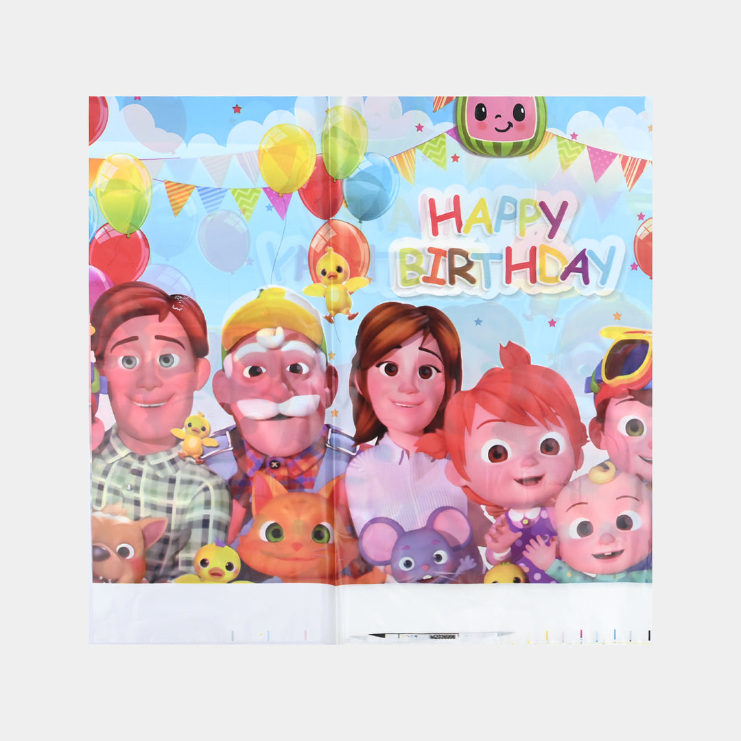 Plastic Party Table Cover