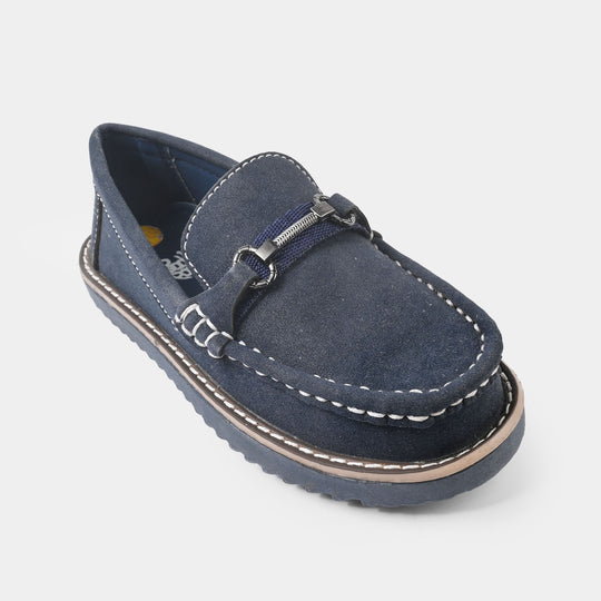 Boys Loafer CS-001-NAVY