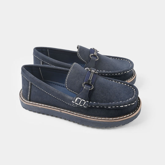 Boys Loafer CS-001-NAVY
