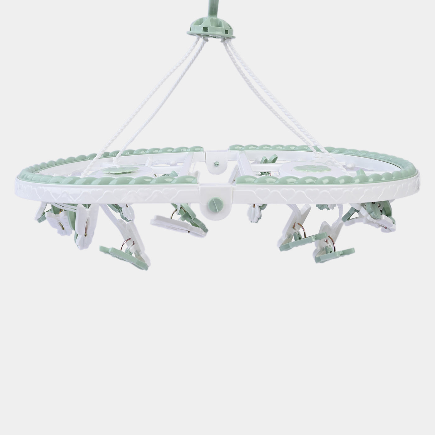 Cloth Hanger Oval | Light Green