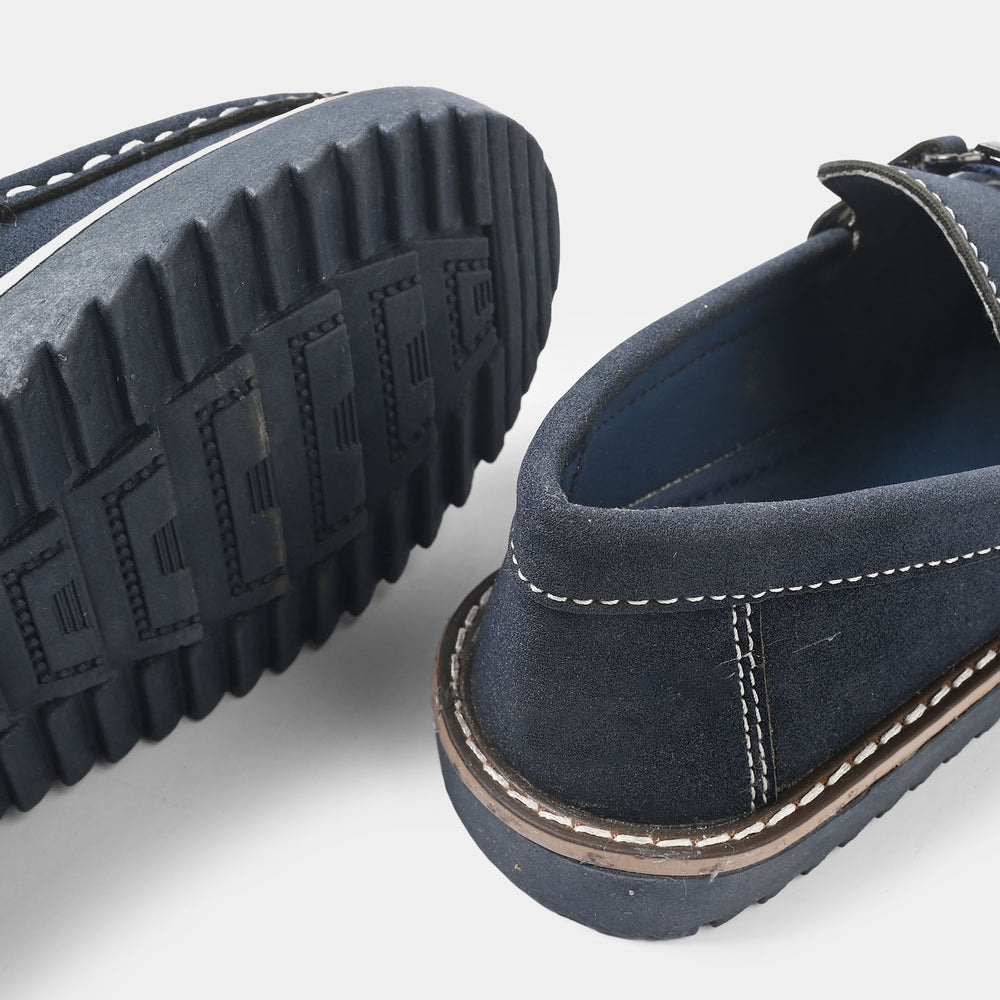 Boys Loafer CS-001-NAVY