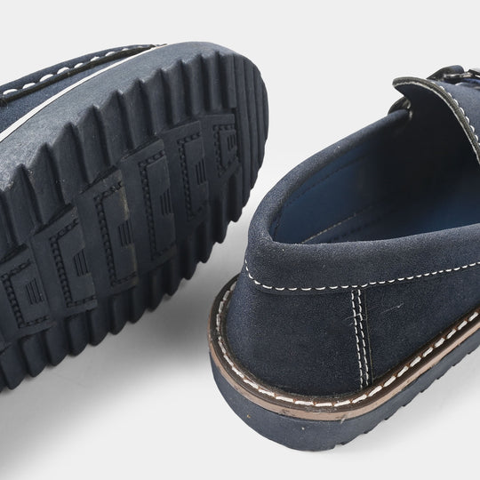 Boys Loafer CS-001-NAVY